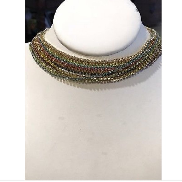 BaubleBar Jewelry - BaubleBar Rainbow Chocker Necklace, 15”